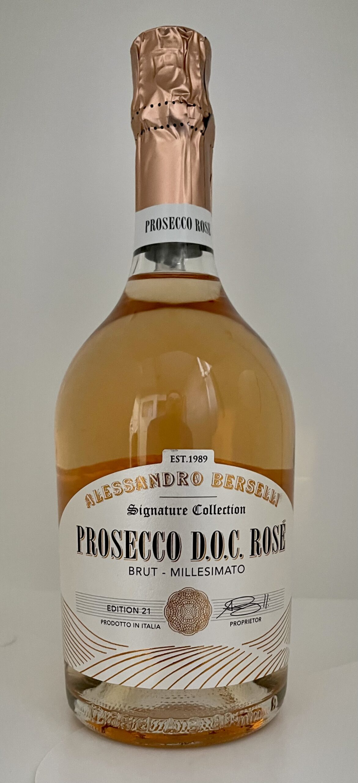 Prosecco Rose, DOCG (organic)