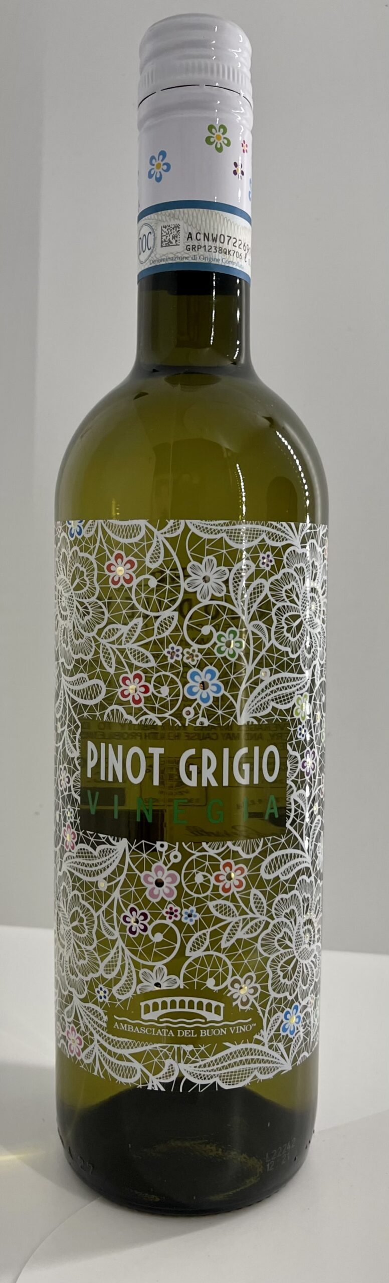 Pinot Grigio DOC Delle Venezie (organic)