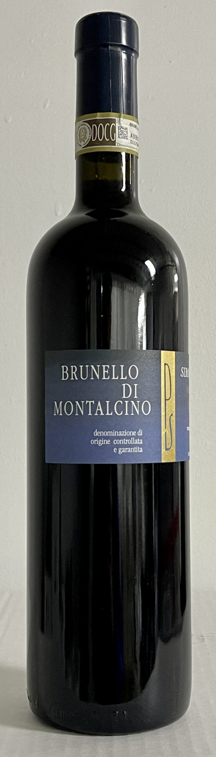 Brunello di Montalcino, DOCG  “Vecchie Vigne”